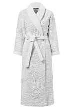 Laden Sie das Bild in den Galerie-Viewer, Dodo Pavone Jacquard Bademantel Weiß von MOOOI