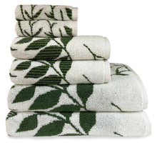 Laden Sie das Bild in den Galerie-Viewer, Devilla Frottierprogramm Blätter Grün