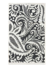Laden Sie das Bild in den Galerie-Viewer, Devilla Handtücher Ornament schwarz weiß