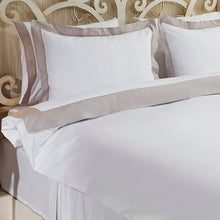 Laden Sie das Bild in den Galerie-Viewer, 3 teilig Bettwäsche Set Hotelbettwäsche Hotelstil