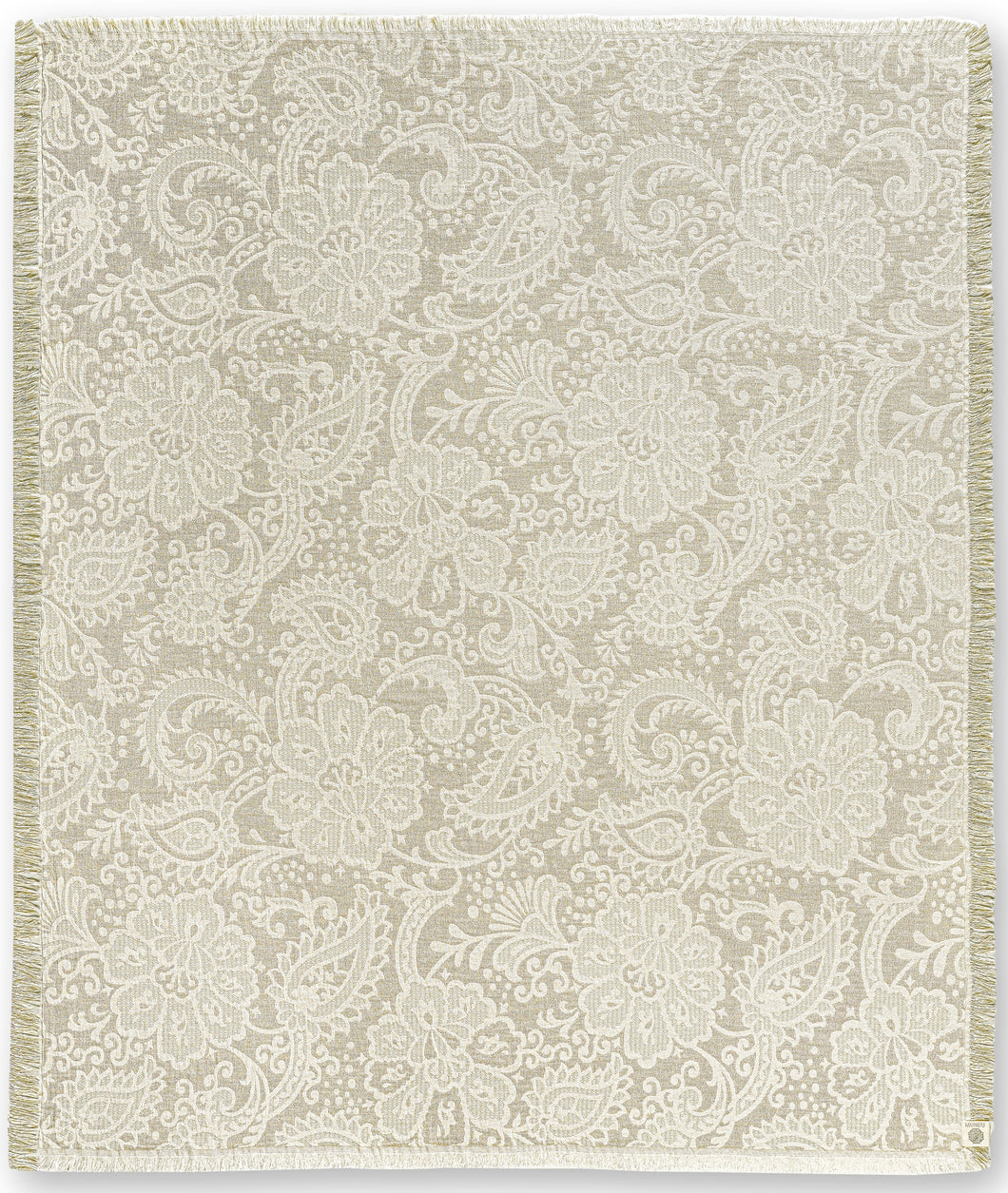 Hamamtuch Strandtuch mit Fransen 130x170 Blumen Sand