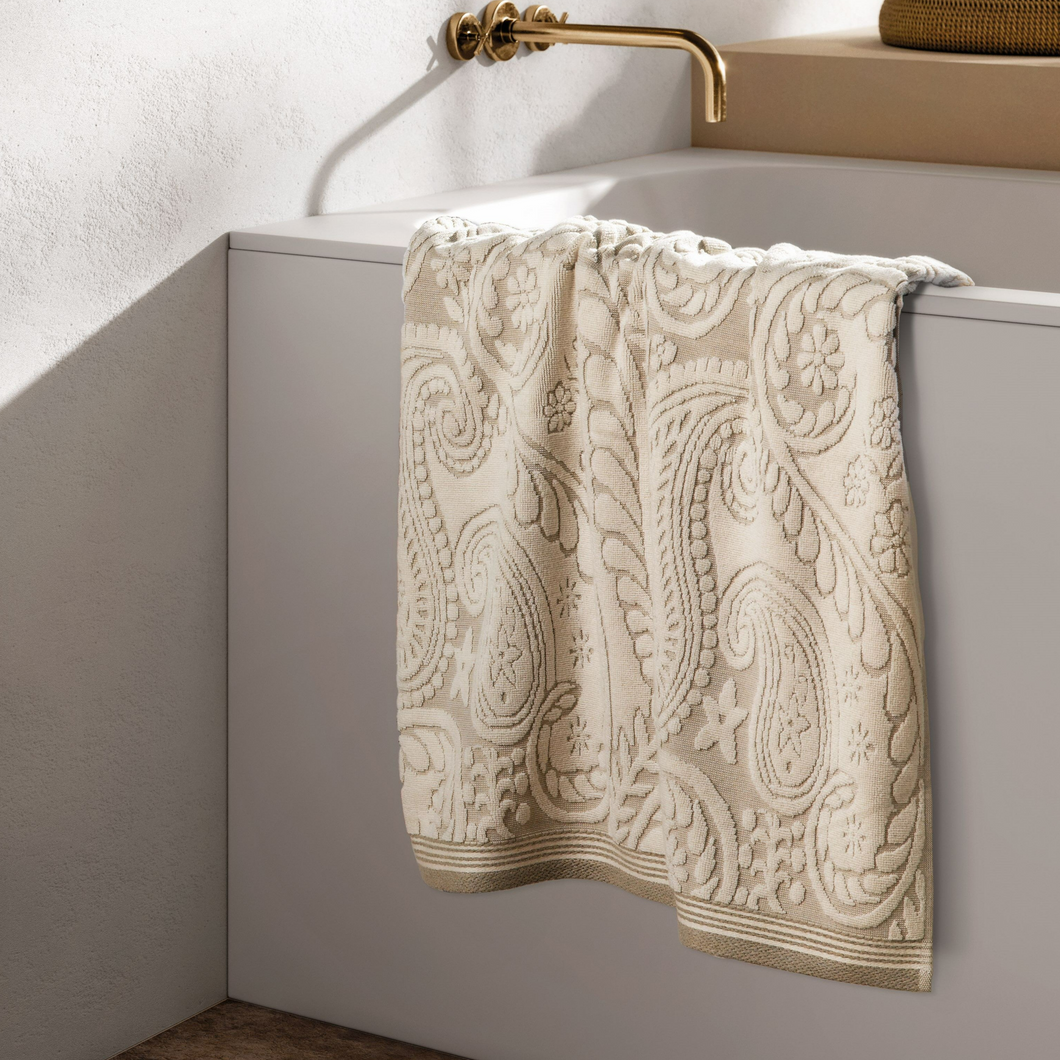 Devilla Frottierprogramm VINTAGE beige Jacquard